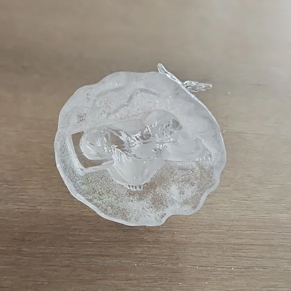 Frosted Acrylic Cherub Carolers Ornament - Picture 8 of 8